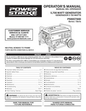 PowerStroke PS905700D Serie Manual Del Operador