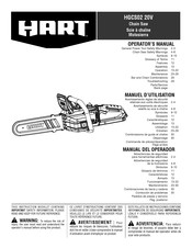 Hart HGCS02 20V Manual Del Operador