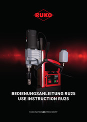 RUKO RU25 Manual De Instrucciones