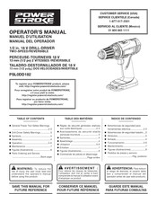 Power Stroke PSL0DD182 Manual Del Operador