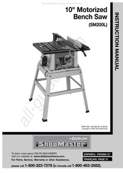 Delta ShopMaster SM200L Manual De Instrucciones