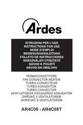 ARDES AR4C05 Manual De Instrucciones