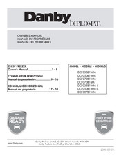 Danby DIPLOMAT DCF035B1WM Manual Del Propietário