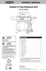 Uniflame GBC820W Manual Del Propietário