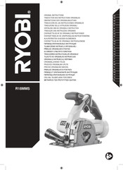 Ryobi R18MMS Traducción De Las Instrucciones Originales