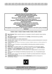 RODCRAFT RC6300 Manual De Funcionamiento