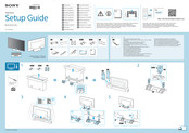 Sony BRAVIA KD-55XD80 Serie Guía De Configuración