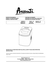 Avanti IM12CTB-IS Manual De Instrucciones