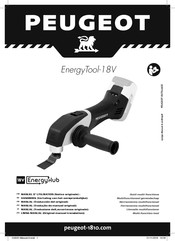 PEUGEOT EnergyTool-18V Manual