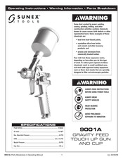 Sunex Tools 9001A Manual De Instrucciones