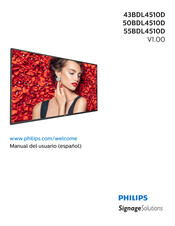 Philips 50BDL4510D Manual Del Usuario