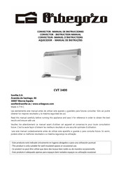 Orbegozo CVT 3400 Manual De Instrucciones
