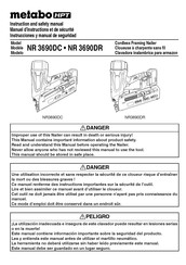 Metabo HPT NR 3690DR Instrucciones De Seguridad Y Manual De Instrucciones