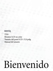 BenQ T705 Manual Del Usuario