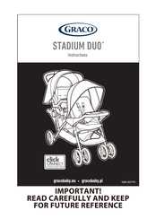 Graco Stadium Duo Instrucciones