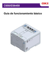 Oki ES6450 Guía De Funcionamiento Básico