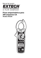 Extech Instruments MA250 Manual Del Usuario