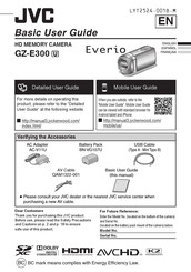 JVC Everio GZ-E300 A Guia Basica Del Usuario