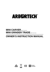 Arbortech Mini Grinder Trade Manual De Instrucciones Del Propietario