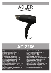 Adler europe AD 2266 Manual De Uso