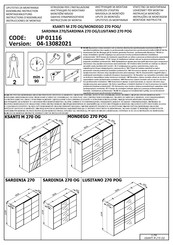 Forma Ideale SARDINIA 270 Instrucciones De Montaje