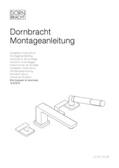 Dornbracht 27 512 710-FF Instrucciones De Montaje