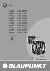 Blaupunkt GTx 693 Manual De Instrucciones