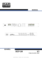 DAP Audio DCP-24 Manual