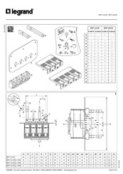 Legrand 4 238 91 Manual De Instrucciones