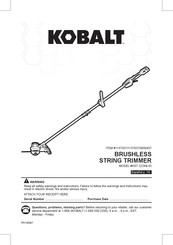 Kobalt KST 2224B-03 Manual De Instrucciones