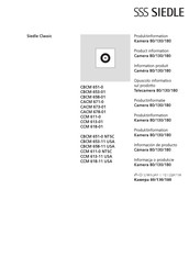 SSS Siedle CCM 611-0 Informacion De Producto