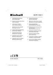 EINHELL GC-PC 1335/1 I Manual De Instrucciones