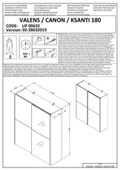 Forma Ideale KSANTI 180 Instrucciones De Montaje