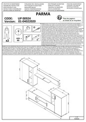 Forma Ideale UP 00924 Instrucciones De Montaje