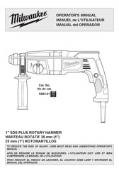 Milwaukee 5264-21 Manual Del Operador