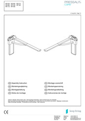 Pressalit Care R3150 Instrucciones De Montaje