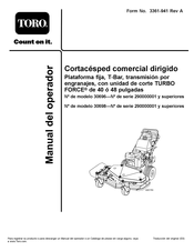 Toro 30698 Manual Del Operador