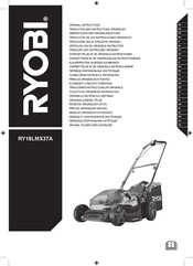 Ryobi RY18LMX37A Traducción De Las Instrucciones Originales