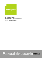 HANNspree HL400UPB Manual De Usuario