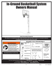 SPALDING M8809947 Manual De Instrucciones