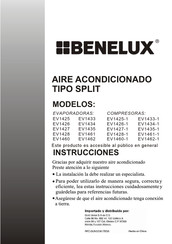 Benelux EV1428-1 Instrucciones