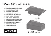 RAVAK 160 Instrucciones De Montaje