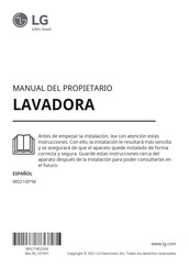 LG WD2100 M Serie Manual Del Propietário