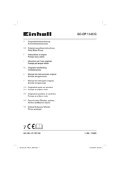 EINHELL GC-DP 1340 G Manual De Instrucciones
