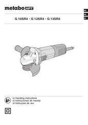 Hitachi G 10SR4 Instrucciones De Manejo