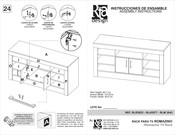 RTA RLR2823 Instrucciones De Ensamble