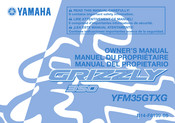 Yamaha YFM35GTXG Manual Del Propietário