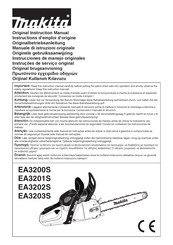 Makita EA3202S Instrucciones De Manejo Originales