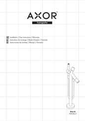 Hansgrohe AXOR Starck 104581 Serie Instrucciones De Montaje / Manejo / Garantía