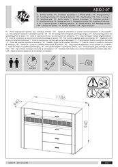 ML MEBLE ARKO 07 Instrucciones De Montaje